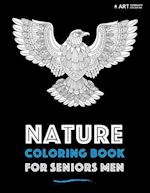 Nature Coloring Book For Seniors Men