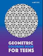 Geometric Coloring Book For Teens