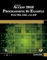 Microsoft Access 2016 Programming By Example