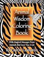 Animal Wisdom Coloring Book