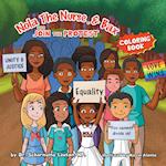 Nola The Nurse and Bax Join the Protest Coloring Book 