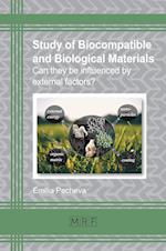 Study of biocompatible and biological materials