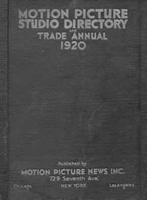 1920 Motion Picture Studio Directory