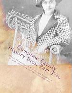 Complete Family History Biographies, Part Two