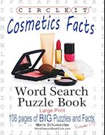 Circle It, Cosmetics Facts, Word Search, Puzzle Book