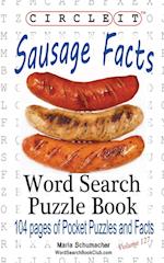 Circle It, Sausage Facts, Word Search, Puzzle Book