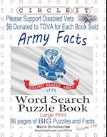 Circle It, Army Facts, Word Search, Puzzle Book 