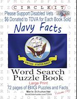 Circle It, United States Navy Facts, Word Search, Puzzle Book 