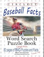 Circle It, Baseball Facts, Word Search, Puzzle Book