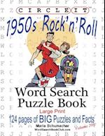 Circle It, 1950s Rock'n'Roll, Word Search, Puzzle Book 