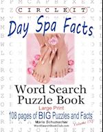 Circle It, Day Spa Facts, Word Search, Puzzle Book