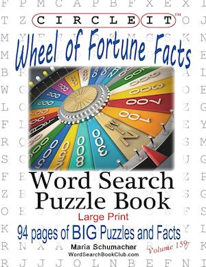 Circle It, Wheel of Fortune Facts, Word Search, Puzzle Book