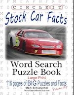 Circle It, Stock Car Facts, Word Search, Puzzle Book