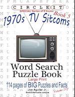 Circle It, 1970s Sitcoms Facts, Book 5, Word Search, Puzzle Book 