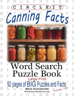 Circle It, Canning Facts, Word Search, Puzzle Book