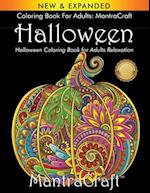 Coloring Book for Adults: MantraCraft Halloween: Halloween Coloring Book for Adults Relaxation 