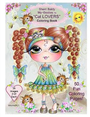 Sherri Baldy My-Besties Cat Lovers Coloring Book