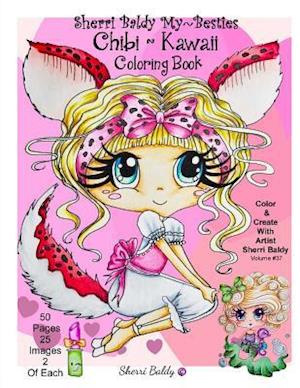 Sherri Baldy My-Besties Chibi Kawaii Coloring Book