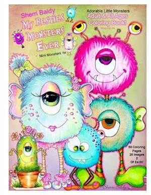 Sherri Baldy My Besties Monsters Ever Mini Monsters TM Coloring Book