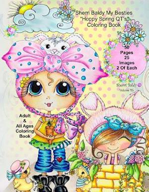 Sherri Baldy My-Besties Hoppy Spring Qt's Coloring Book