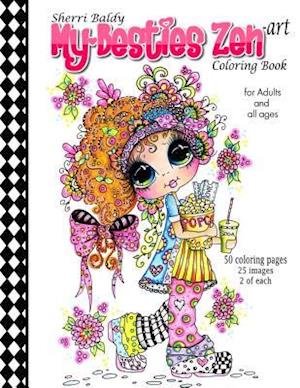 Sherri Baldy My-Besties Zen Art Coloring Book