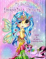 Sherri Baldy My-Besties Enchanted Unicorn Coloring Book