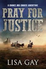 Pray for Justice- Large Print