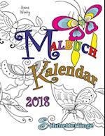 Malbuch Kalendar 2018 Schmetterlinge