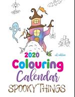 2020 Colouring Calendar Spooky Things (UK Edition)