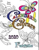 Calendario da Colorare 2020 Farfalle