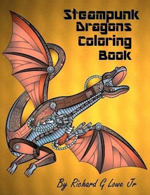 Steampunk Dragons Coloring Book