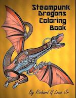 Steampunk Dragons Coloring Book