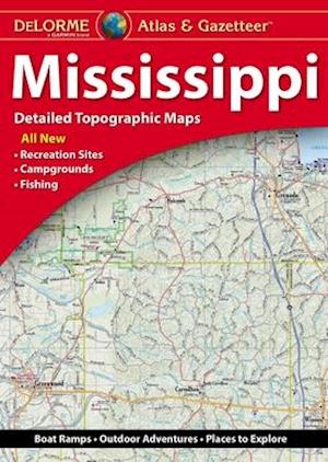 Delorme Mississippi Atlas & Gazetteer