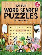 101 Fun Word Search Puzzles for Clever Kids 4-8