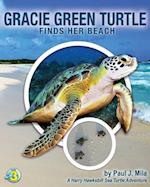 Gracie Green Turtle Finds Her Beach