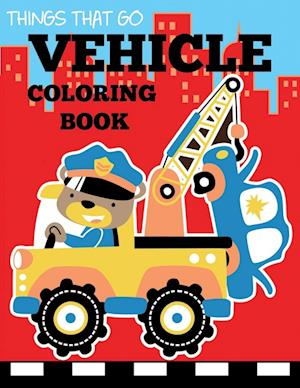 Vehicle Coloring Book