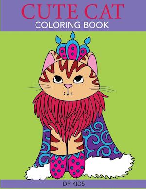 Cute Cat Coloring Book