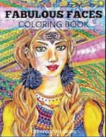 Fabulous Faces Coloring Book