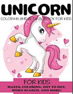 Unicorn Coloring and Activity Book for Kids