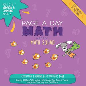 Page A Day Math Addition & Counting Book 8