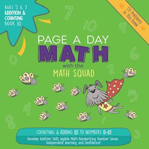 Page A Day Math Addition & Counting Book 10