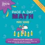 Page A Day Math Subtraction Book 7