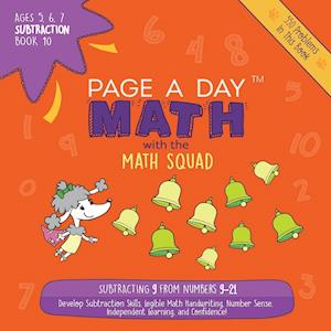 Page A Day Math Subtraction Book 10