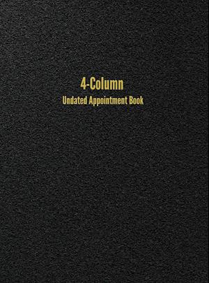 4-Column Undated Appointment Book
