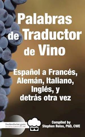 Palabras de Traductor de Vino