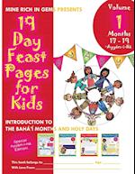 19 Day Feast Pages for Kids - Volume 1 / Book 5