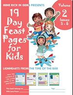 19 Day Feast Pages for Kids Volume 2 / Book 2