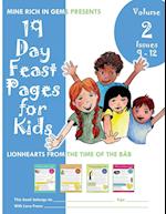 19 Day Feast Pages for Kids Volume 2 / Book 3