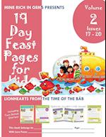 19 Day Feast Pages for Kids Volume 2 - Issues 17 - 20 Including Special Ayyám-i-Há Issue 