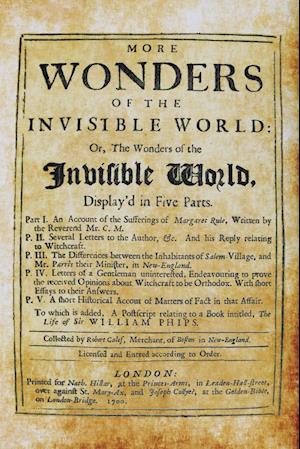 More Wonders of the Invisible World